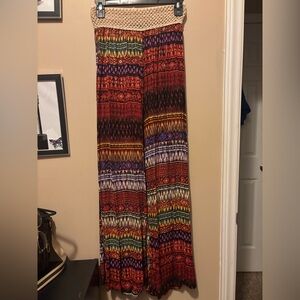 About A Girl Crochet and Patterned Pants